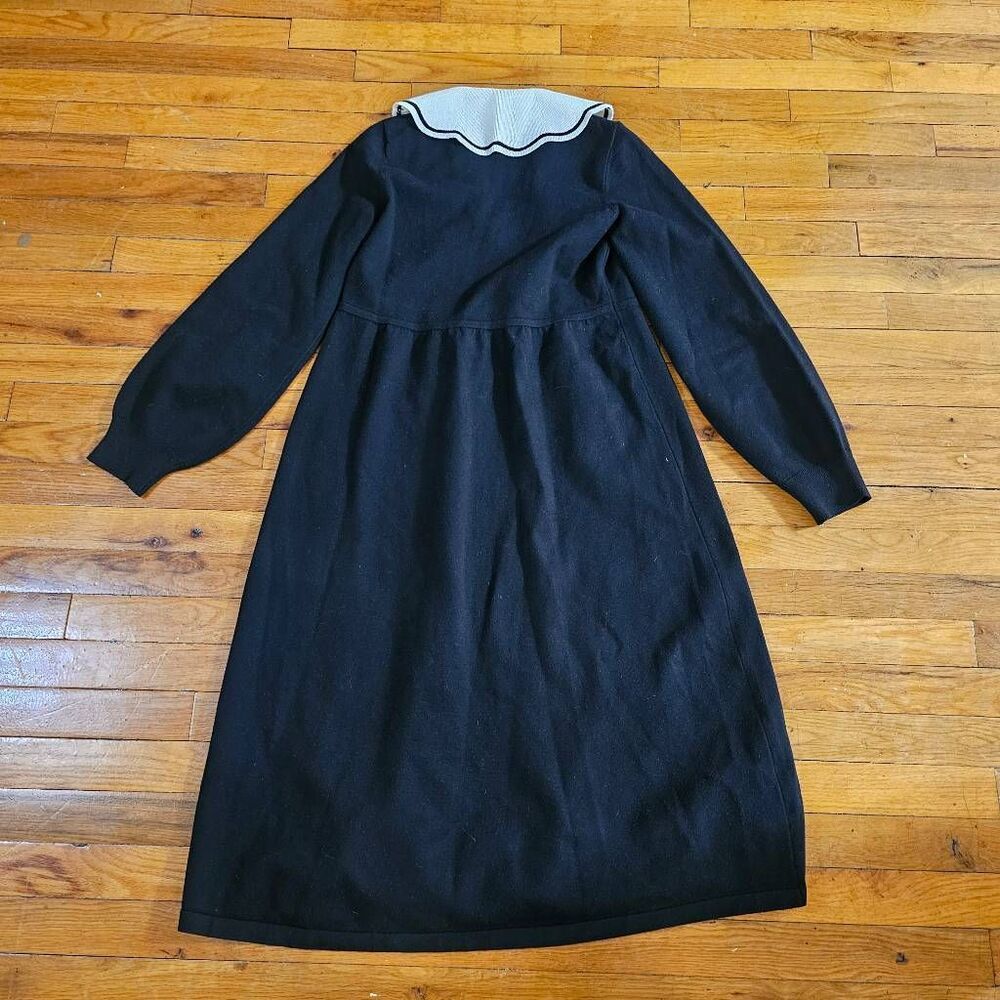 Kuose Women's Knit Sweater Dress Black Size Large - Picture 7 of 9